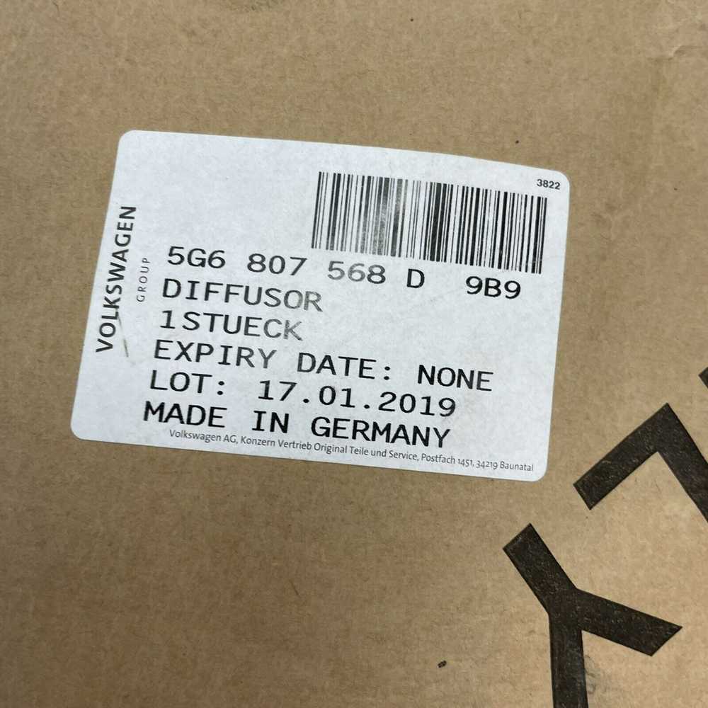 Vag Difuzorius Volkswagen Golf E Golf 2013 2017 Originalus 5G6807568D9B9