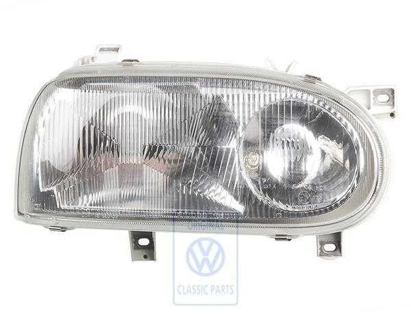 VAG Dubleris Halogeninis Žibintas Golf Mk3 Vento Originalus 1H6941018AF