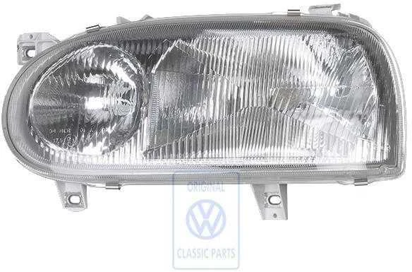VAG Dubleris Halogeninis Žibintas Golf Mk3 Vento Originalus 1H6941017AF