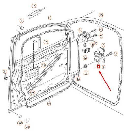 Vag Durų Vyriai Volkswagen Caddy 2C 2011-2015 Originalus 1T0831411C