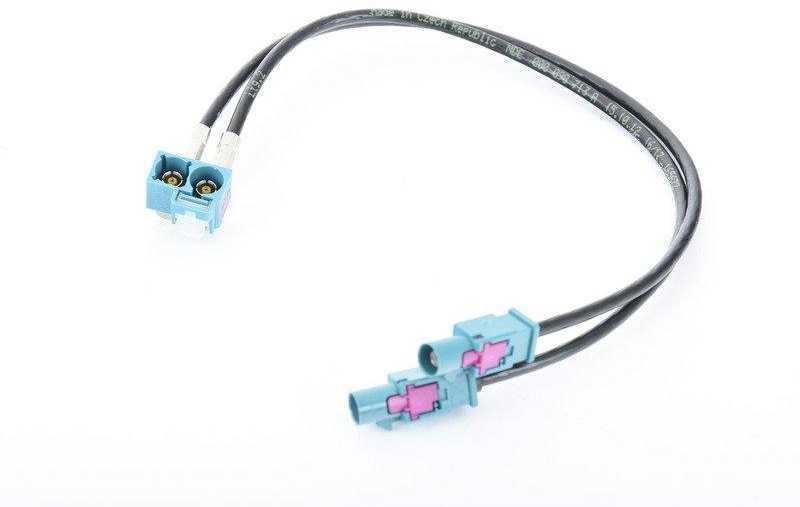Vag Dvigubas Adapterius Aerial Lead Audi A3 A4 Q7 000098713A Originalus