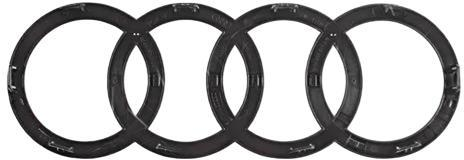 VAG Emblem Polar Baltas AUDI Q8 4MN 2018- Originalus 8MA853605A90A