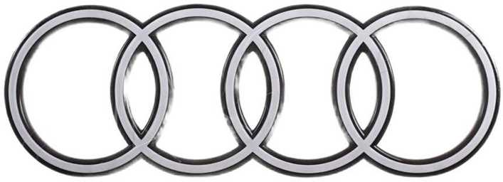 VAG Emblem Polar Baltas AUDI Q8 4MN 2018- Originalus 8MA853605A90A