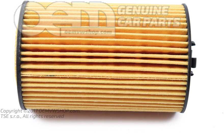 VAG Filtro Elementas Su Tarpine Volkswagen Golf Audi A4 A6 Q3 Originalus 03N115562B