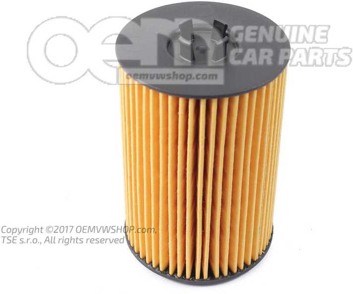 VAG Filtro Elementas Su Tarpine Volkswagen Golf Audi A4 A6 Q3 Originalus 03N115562B