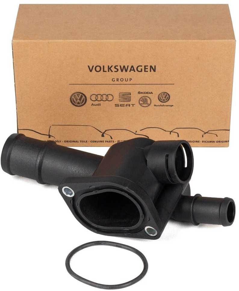 VAG Flanšas Su Sandarinimo Žiedu Volkswagen Jetta Audi A3 Originalus 038121132G