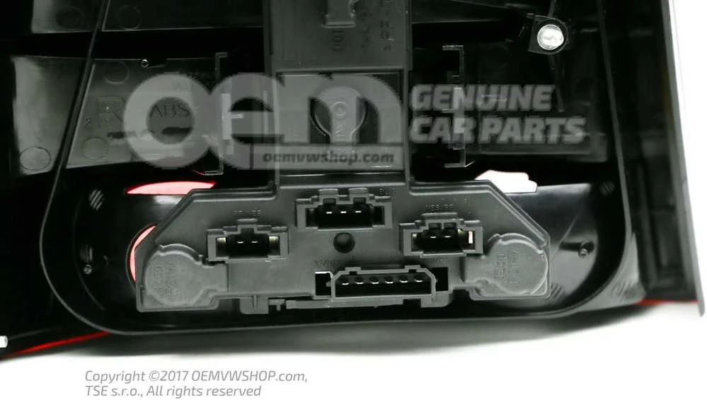 VAG Galerijos Šviesa Su Rūko Šviesa Volkswagen Golf 2000 2007 Originalus 1J6945096T