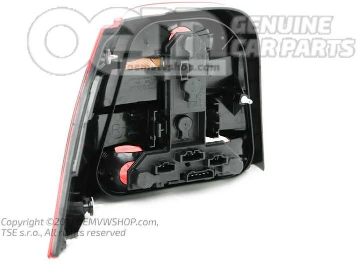 VAG Galerijos Šviesa Su Rūko Šviesa Volkswagen Golf 2000 2007 Originalus 1J6945096T