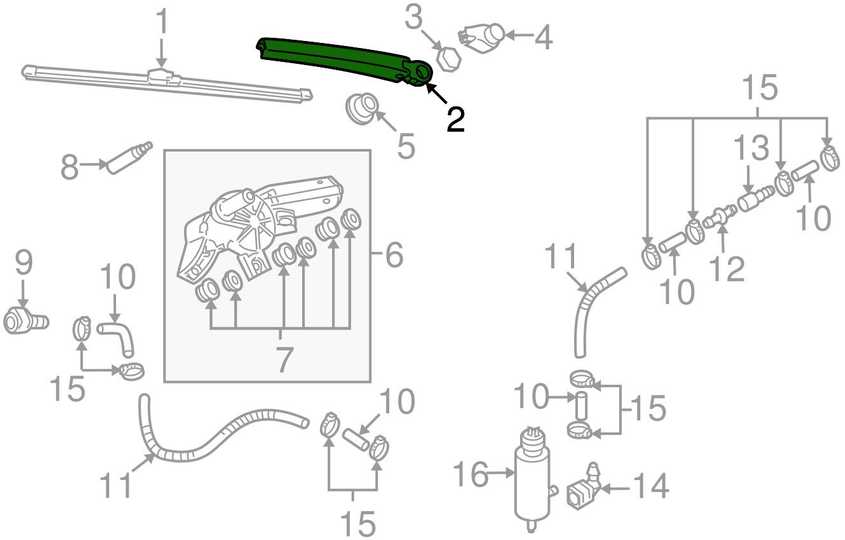 VAG Galinės Langų Valytuvų Rankena Volkswagen Golf 2013-2017 Originalus 6R6955707B