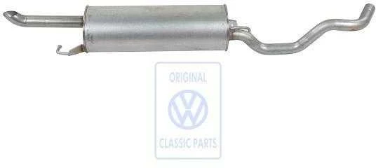 Vag Galinės Silencerio Bora Golf Mk4 1999 2006 Originalus 1J5253609AC