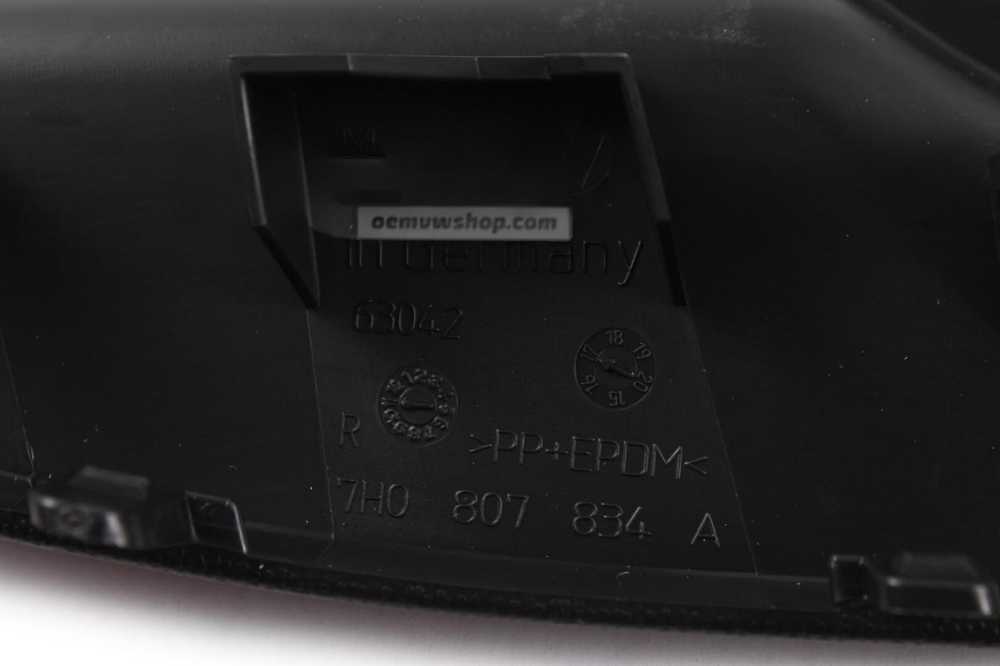 VAG Galinio Stiklo Dešinė Išorinė Priedė Volkswagen Transporter T6 2016-2019 Originalus 7H0807834A9B9