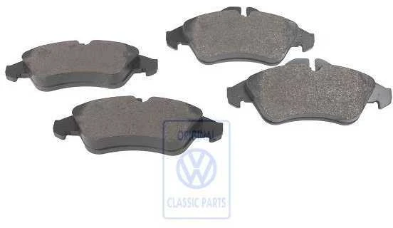Vag Galinių Plokštelių Komplektas Lt Mk2 1997 2007 Originalus 2D0698151