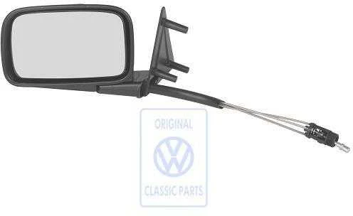 VAG Galvos Atgalinis Veidrodis Golf Country Golf Mk2 Jetta Mk2 191857507A