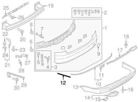VAG Genuine Galinės Bamperio Chromo Apdailos Juostos Formavimas Kairėje Tinka AUDI A8 D4 14- Atnaujinta