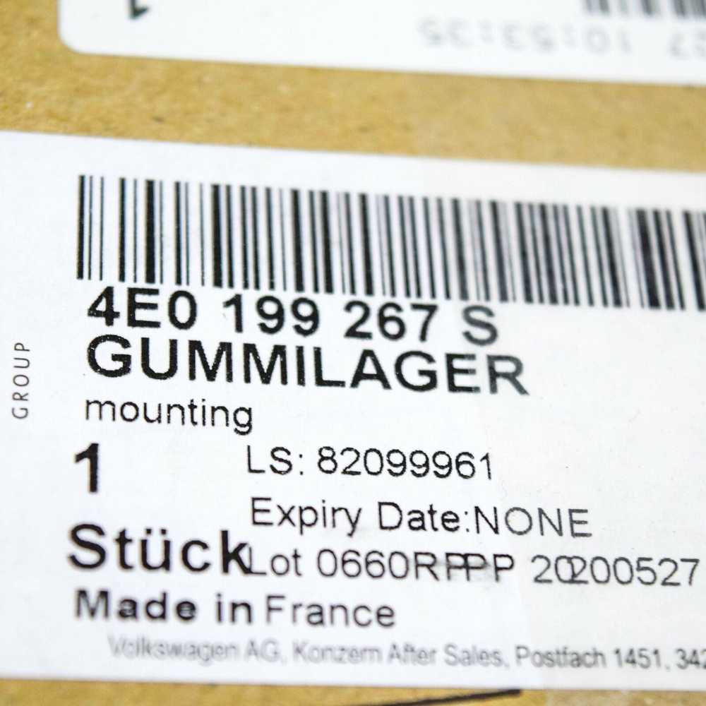 VAG Genuine guminis krumplių AUDI A8 S8 quattro 4E2 4E8 4E0199267S