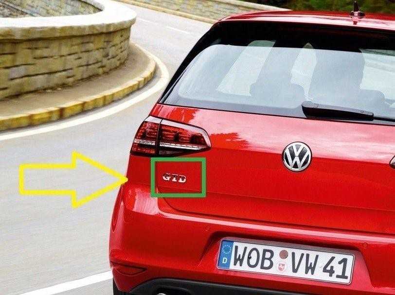 VAG Genuine High chrom įrašas VW Golf R32 GTI Rabbit 5G1 5G0853675R2ZZ