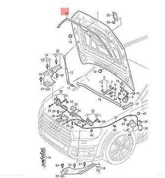 VAG Genuine Impact Protection Front AUDI Q7 4M0823126