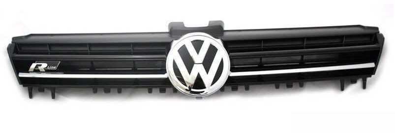 Vag Golf Golf Variant 4Motion 2013 2017 Radiatoriaus Grotelės Juodos Originalus 5G0853651TZLL
