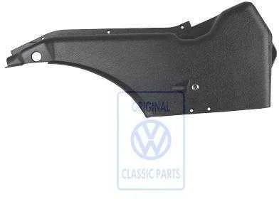 Vag Golf Mk1 Cabriolet 82 93 Satin Juodas Dėklas Originalus 155871198B01C