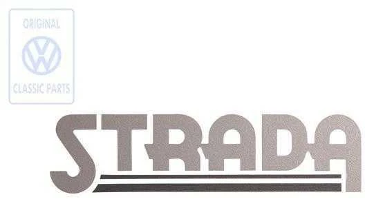 Vag Golf Mk2 Jetta Mk2 1987 Stick On Inscription Satinschwarz Titansilber Originalus 165853750BTB1