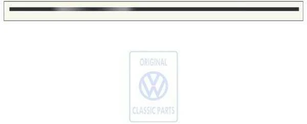 Vag Golf Mk2 Jetta Mk2 Durų Dekoratyvinės Juostelės Satino Juoda Originalus 191853515A6BX