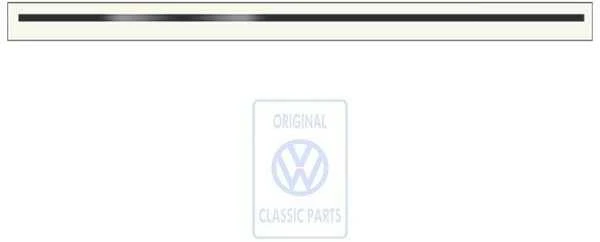 Vag Golf Mk2 Jetta Mk2 Durų Dekoratyvinės Juostelės Satino Juoda Originalus 191853515A6BX