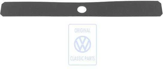VAG Golf Mk2 Jetta Mk2 Sliding Cover Satin Juodas Originalus 191863277A01C