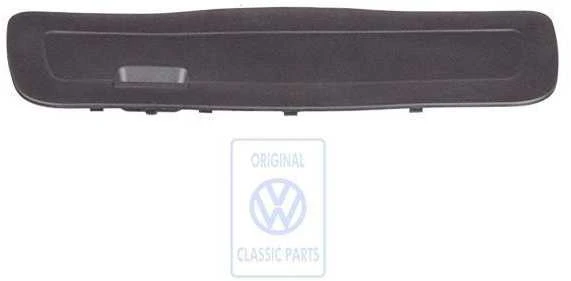 Vag Golf Mk3 Mk4 Galinio Gardo Apmuovė Satin Juodas Originalus 1H6867605AB41