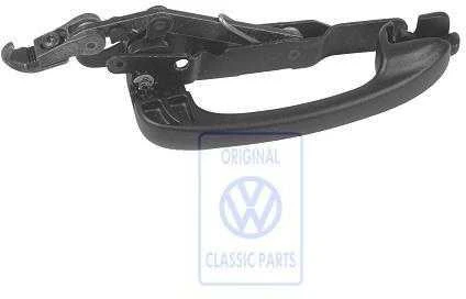 Vag Golf Mk3 Mk4 Kabrioletas Viršutinė Dėžės Spynelė Juoda Originalus 1E087138403C