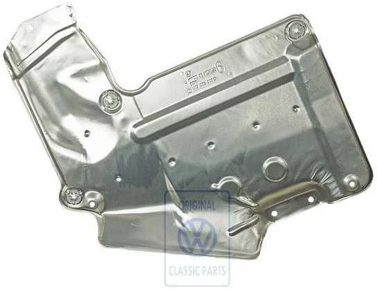 Vag Golf Mk3 Mk4 Vento Centro Mufflerio Apsauginis Skydas Originalus 1H0803308B
