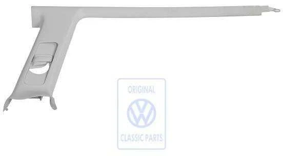 VAG Golf Mk3 Vento C Pillar Trim Pilkas Mėlynas 1992 1999 Originalus 1H9867287H50