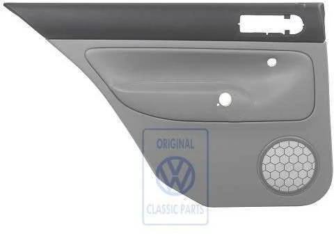 Vag Golf Mk4 1998 2006 Durų Apmuovė Odos Pilka Originalus 1J6867211BPLKX