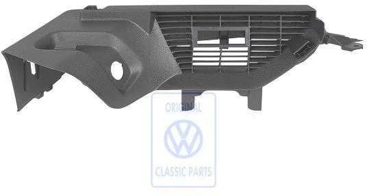 Vag Golf Mk6 2009 2011 Juosta Juosmens Juodas Titanium Originalus 1K6867762AC82V