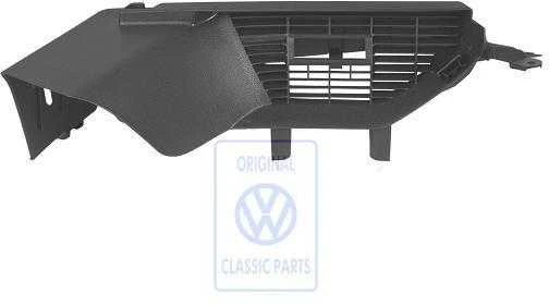 Vag Golf Mk6 2009 2011 Juosta Juostelė Juodas Titanium Originalus 1K6867762AB82V