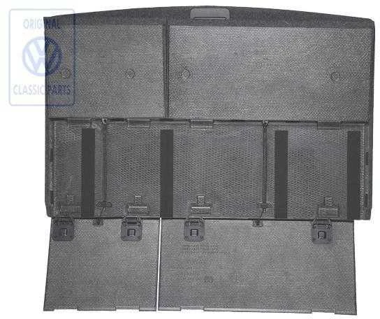 Vag Golf Plus 2005 2007 Krovinių Erdvės Dėklas Anthracite Originalus 5M0858855A1BS