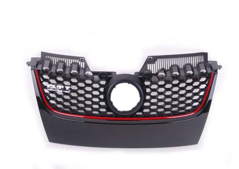 Vag Golf R32 Radiator Grille 2007 2009 Originalus 1K0853651HVW8