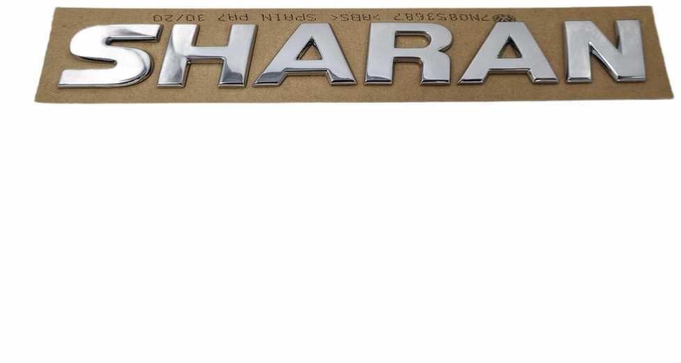 Vag Inscription Chrome Volkswagen Sharan 2016 Originalus 7N0853687739