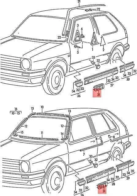 Vag Inscription Satinschwarz Tornadorot Volkswagen Golf Jetta 1990 1992 Originalus 191853714QN5