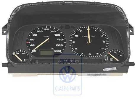 Vag Instrumento Blokas Golf Mk3 Vento 1992 1994 Originalus 1H6919850FX