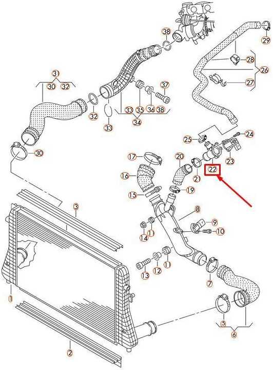 VAG Intermediate Flange Originalus 06F145751B