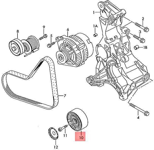 VAG Išeiginis Skriemulys Audi A4 A5 A6 Q5 Volkswagen Amarok Crafter Originalus 03G145276
