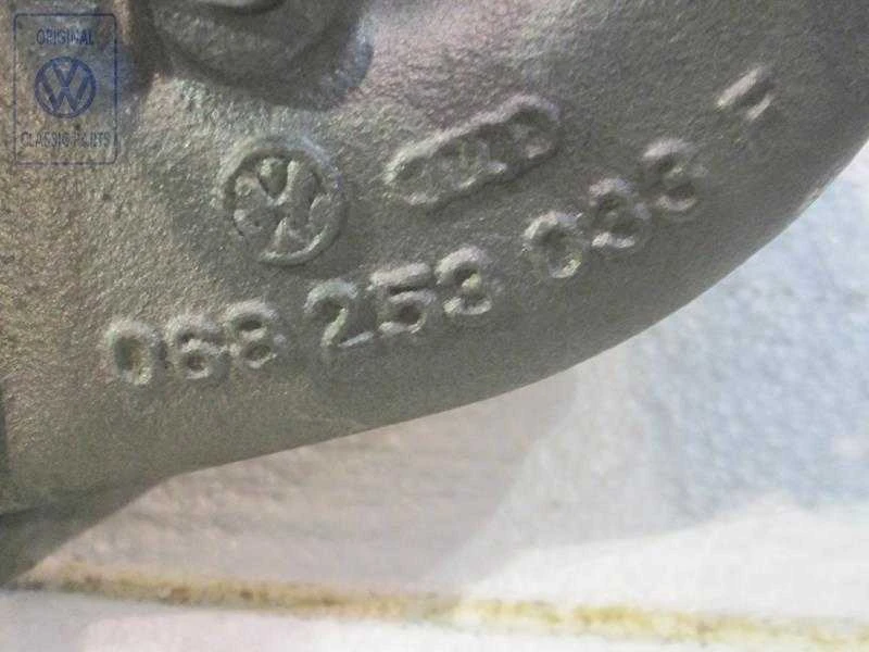 VAG Išmetimo Vamzdis Golf Mk1 Mk2 Jetta Mk1 Mk2 Originalus 068253031D