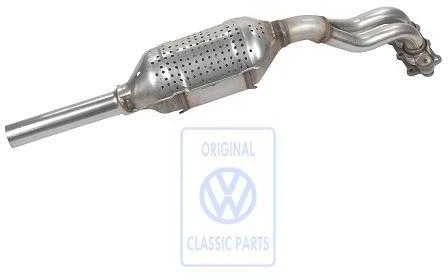 Vag Išmetimo Vamzdis Su Katalizatoriumi Golf Mk4 New Beetle 1J0254508NX