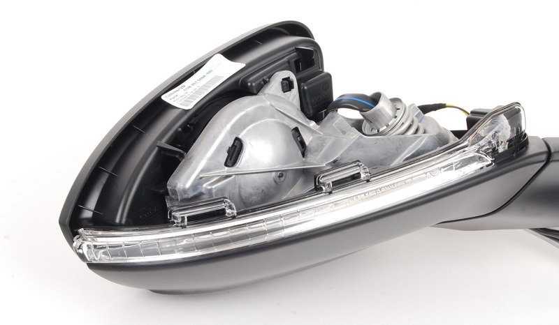 VAG Išorinio veidrodžio korpusas satino juodas 5GM857508 9B9 5GM8575089B9