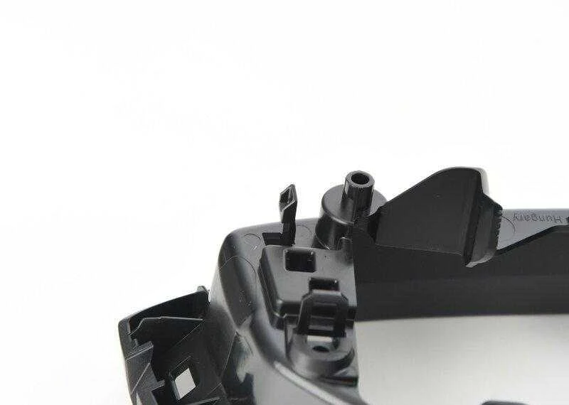 Vag Išorinio Veidrodžio Rėmas Satino Juodas Audi A4 A5 RS4 RS5 Originalus 8W08572399B9