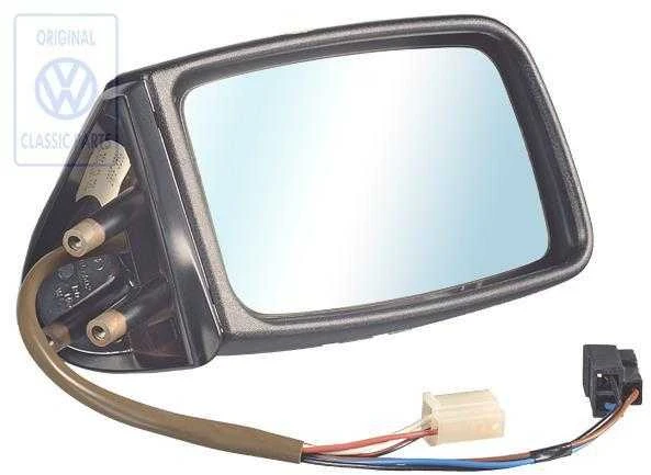 Vag Išorinis Veidrodis Lygus Elektrinis Passat B2 Santana Scirocco Mk2 Originalus 324857502