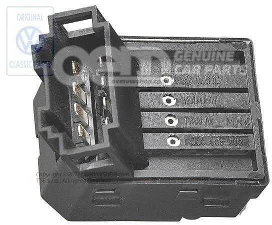 Vag Išorinis Veidrodis Valdymo Pultas Volkswagen Caravelle Transporter 53595956501C