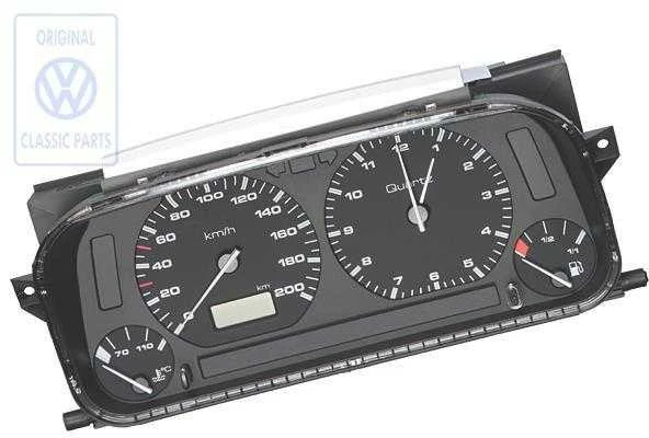 Vag Juodas Instrumentų Rinkinys Caddy Mk2 1996 2003 Originalus 6K9919851MXB41