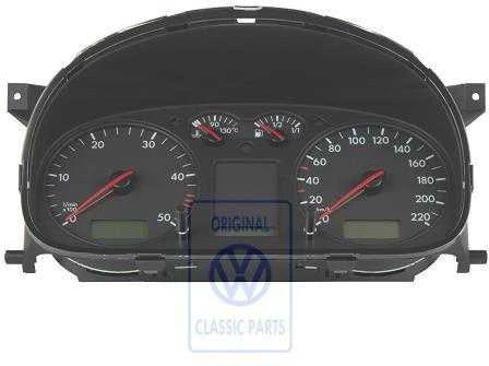 Vag Juodas Instrumentu Rodyklu Blokas Volkswagen Transporter Kombi 1999 2004 Originalus 7D0920820CX01C