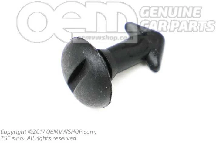 Vag Juodas Klipas Volkswagen Polo Classic Variant 1997 2002 Originalus 1L086744801C
